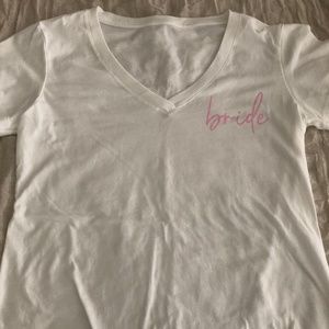 Bride V Neck Top